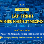 Lập trình Vi điều khiển STM32F4XX – Khóa cơ bản